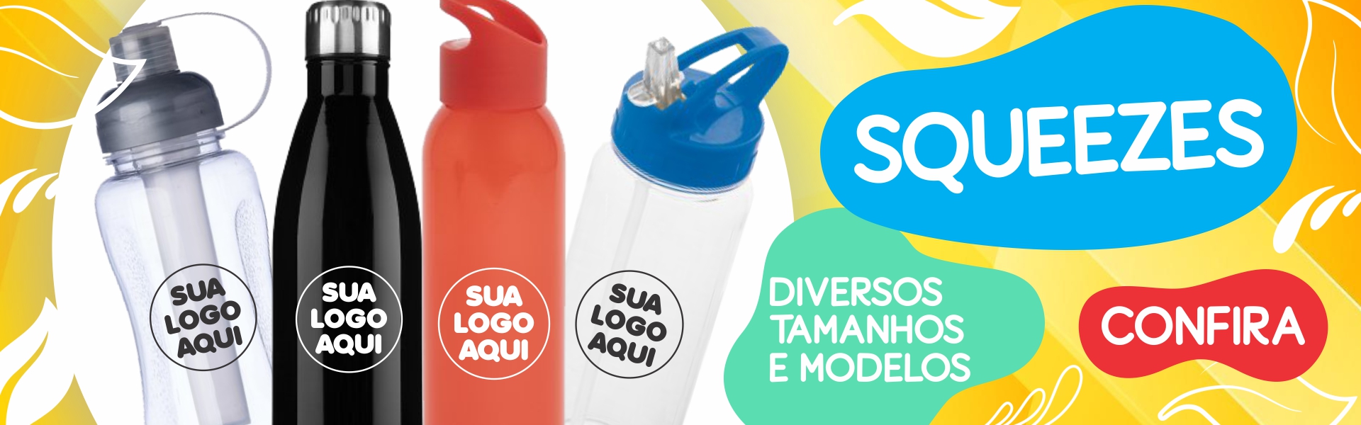 Squeezes Personalizados