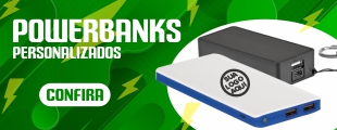 Carregadores Powerbank Personalizados