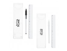 Kit Caneta e Régua Personalizado para Brindes 11826